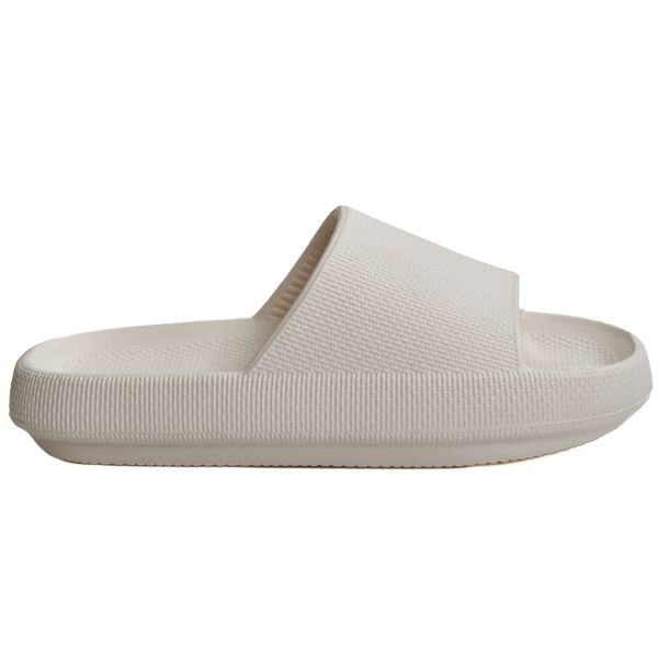 Body Action Unisex Pool Slides 093507-01-CreamEcru